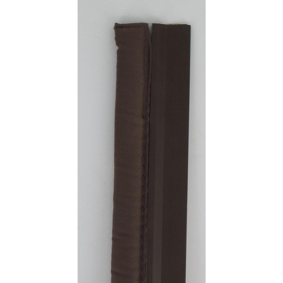 Bas de porte adhésif bourrelet 93 cm - Marron