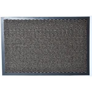 Tapis lisa - 80 x 120 cm - Polypropylène PVC - Marron taupe