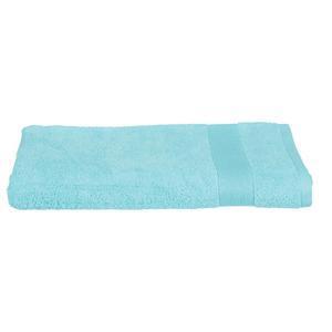 Drap de bain - L 150 x l 100 cm - Bleu turquoise - ATMOSPHERA