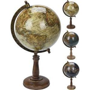 Globe terrestre - 16.5 x 15.5 x 32 cm - Multicolore