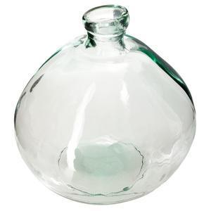 Vase rond verre recyclé transparent ø 45