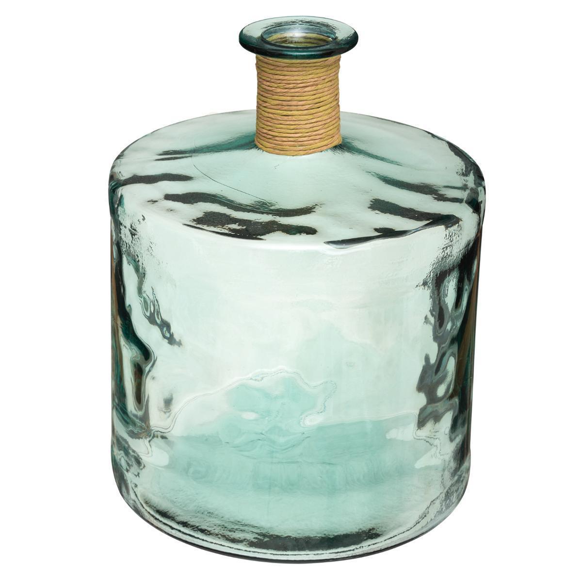 Vase en verre recyclé - H 45 cm - ATMOSPHERA