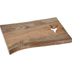 PLAT EN BOIS DIA 30CM X H 3CM