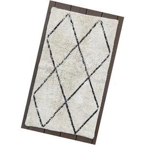 Tapis berbère Losange - L 120 x l 60 cm - Différents modèles - Blanc, noir - K.KOON