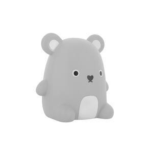 Veilleuse ours ou lapin - ø 11.3 x H 14 cm ou ø 13 x H 16 cm - Différents modèles - Gris, rose - MINI K.KOON