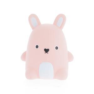 Veilleuse ours ou lapin - ø 11.3 x H 14 cm ou ø 13 x H 16 cm - Différents modèles - Gris, rose - MINI K.KOON