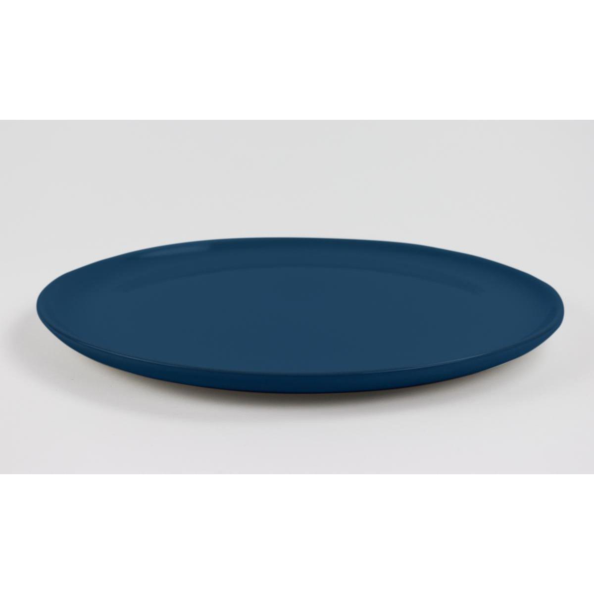 Assiette plate Baya - ø 26.5 cm - Bleu