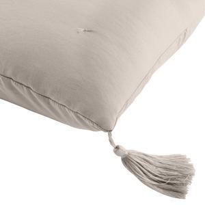 Housse de coussin Dune - 60 x L 60 cm - Blanc