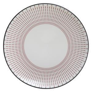 Assiette plate lunis rouge 26 cm