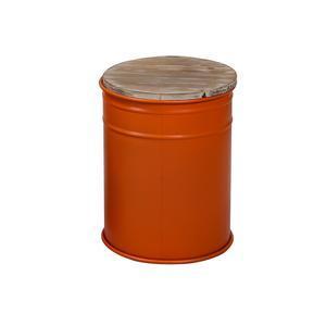 Bidon de rangement - L 30.5 x H 40 x l 30.5 cm (Taille S) - Différents modèles - Orange - K.KOON