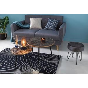 Table d'appoint Dandy - Différents formats - L 40 x H 35 x l 40 cm - Noir, marron - K.KOON