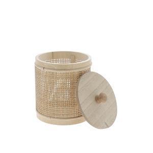 Boîte décorative ajourée Sonate - Différents formats - ø 13 x H 15 cm - Beige - K.KOON