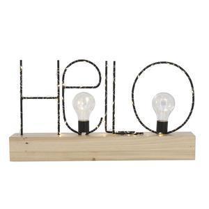 Décoration LED Hello - L 46 x H 24.5 cm - K.KOON