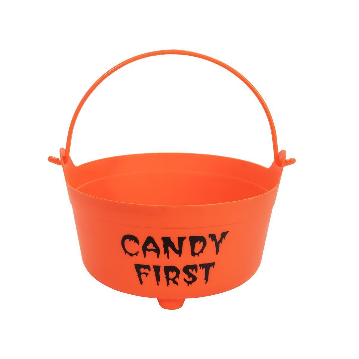 Seau pour bonbons "Candy First" - H 15 cm - C'PARTY