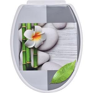 Abattant WC bambou - Multicolore