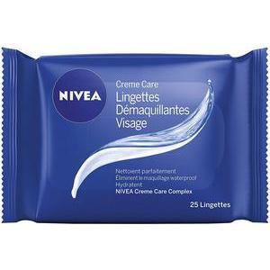 Lingettes démaquillantes Crème Care - 25 lingettes - NIVEA