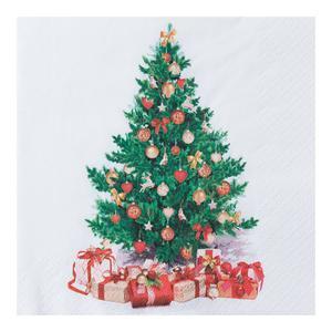 SERVIETTE SAPIN 33*33/20