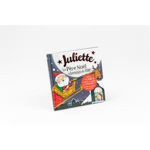 Livre de Noël personnalisé ''Juliette, à la rescousse'' - L 15 x l 15 cm - Multicolore