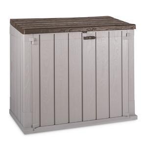 Range-poubelles - 842 L - Taupe