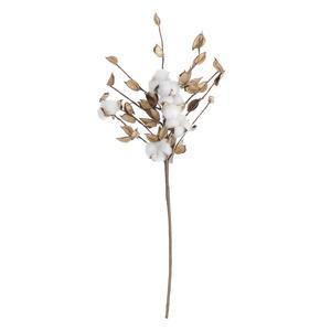 Branche fleur de coton - 65 cm - Différents modèles - Marron - K.KOON