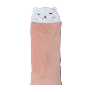 Sac de couchage enfant - L 120 x l 60 cm - Différents coloris - Rose, gris