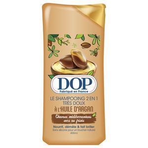 Shampooing 2-en-1 très doux - 400 ml - Senteur Argan - DOP