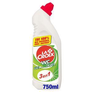 Gel WC à la javel 3-en-1 - 750 ml - LA CROIX