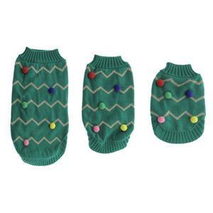 Pull de Noël pour chien ou chat - Taille 25, 35 ou 45 cm - Différents modèles - Vert, multicolore