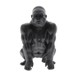 Statue gorille - 20 x H 30 x 19.5 cm - Noir - K.KOON