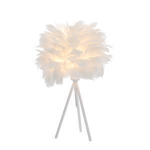 Lampe à poser plume - ø 20 x H 42 cm - Blanc - K.KOON