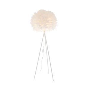Lampadaire plume - ø 40 x H 150 cm - Blanc - K.KOON
