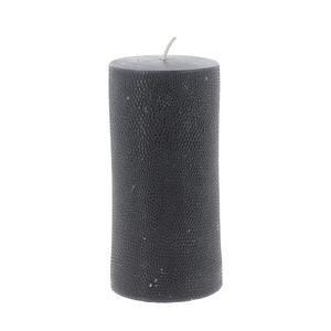 Bougie cylindrique - H 14 cm - Noir