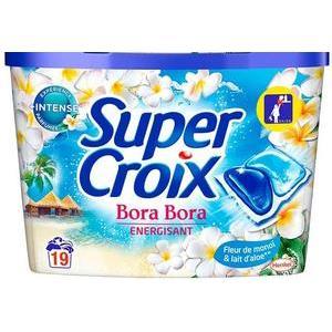 Lessive en pods Boba Bora - 19 pods - Fleur de Monoï & lait d'aloe - SUPER CROIX