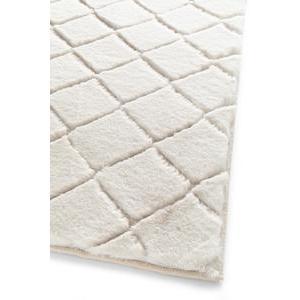 Tapis extra doux - Différents modèles - L 150 x l 100 cm - Blanc