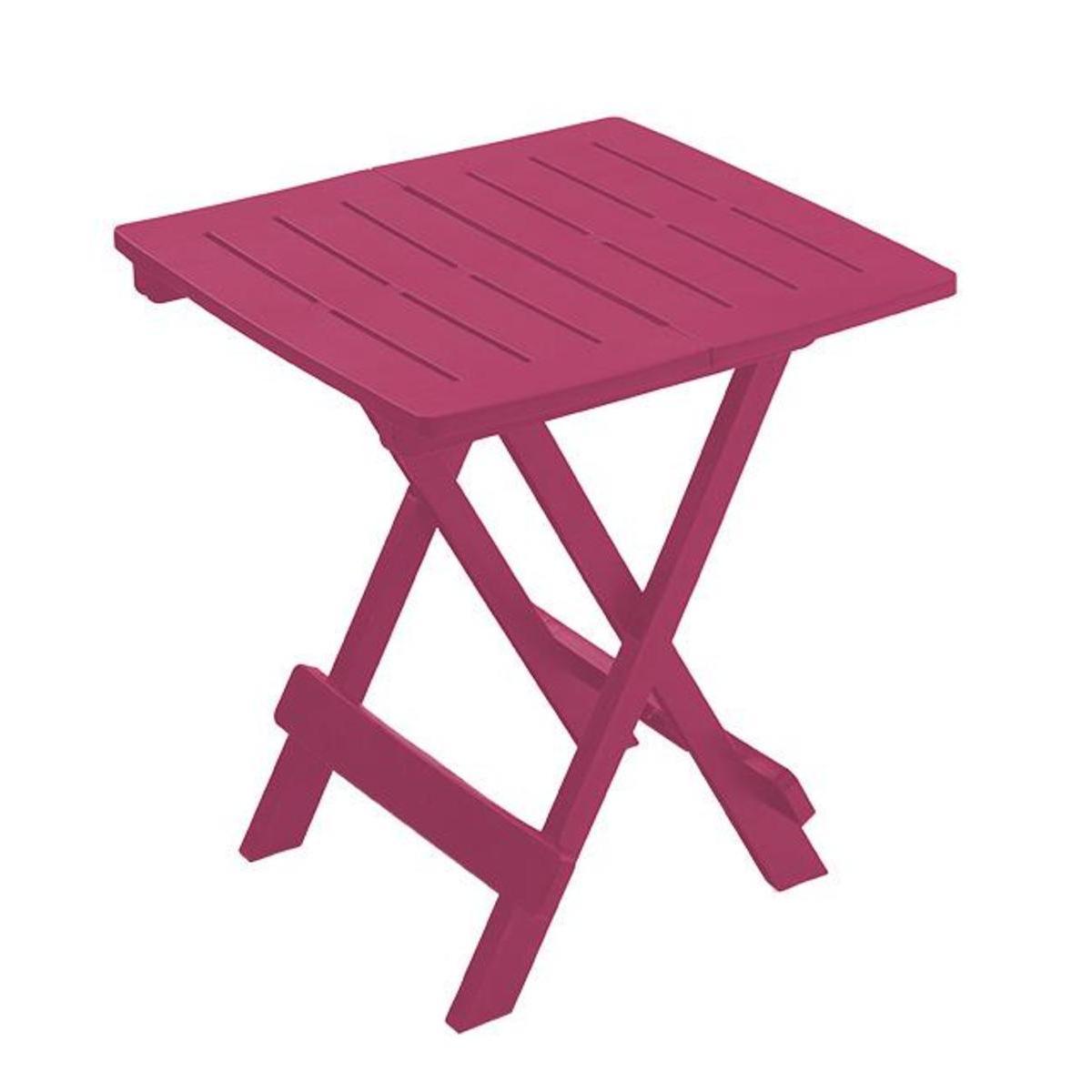 Table d'appoint Adiko - 44 x 44 x H 50 cm - Rose