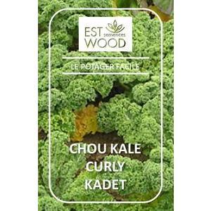 Semence végétale - 1 sachet 14 x 8 cm - Chou Kale Curly Kadet