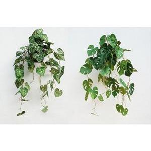 Plante tombante artificielle avec pot - H 105 cm - Différents modèles