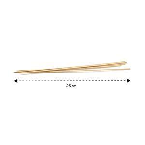 100 brochettes en bambou - L 25 cm - MOOREA