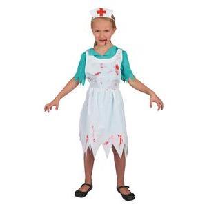 Costume enfant infirmière zombie 7-9 ans