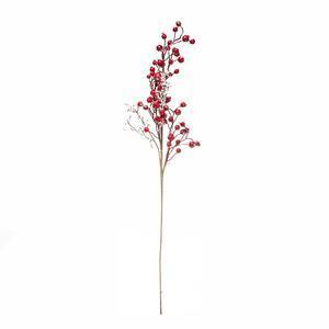 Branche Baies Rouge 73 cm