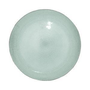 Assiette plate en verre ø 27 cm - Vert - Secret de gourmet - Différents coloris