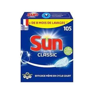 105 tablettes de lavage - SUN CLASSIC