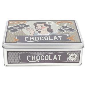Boîte de conservation pour chocolat - L 20 cm