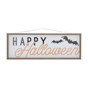 Pancarte "Happy Halloween" - 28 x L 79.5 cm - C'PARTY