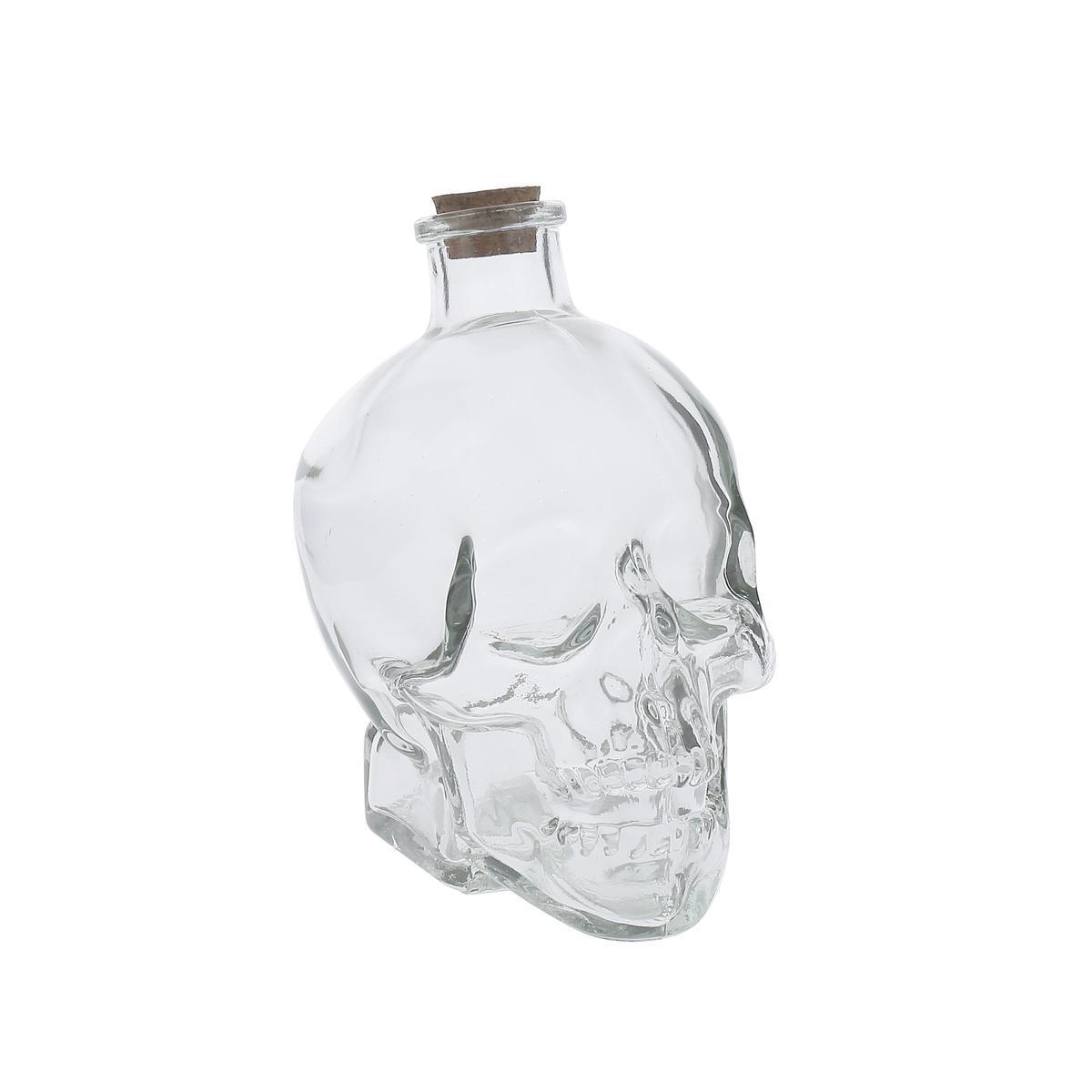 Flacon tête de mort - 8.5 x L 11 x H 13.5 cm - C'PARTY