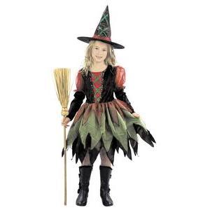 Costume sorcière des bois - Taille 4-6 ans - PARTYPRO
