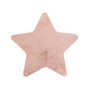 Tapis en forme d'étoile - 80 x 80 cm - Rose - K.KOON
