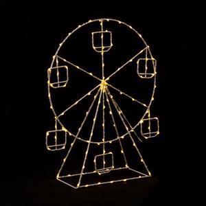Grande roue micro-LED - 39 x L 31.5 cm - FAIRY STARS