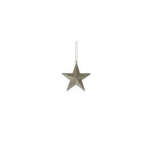 Suspension étoile pailletée - ø 7.5 cm - Or - FAIRY STARS