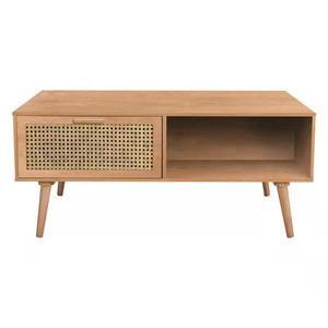 Meuble TV Bianca - 40 x L 100 x H 43 cm - Marron - K.KOON